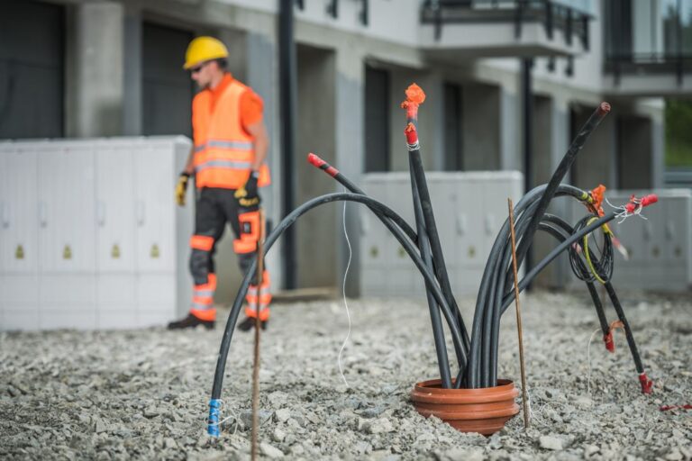 Underground cable installation